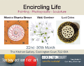 cockington court & TAA encircling life exhibition